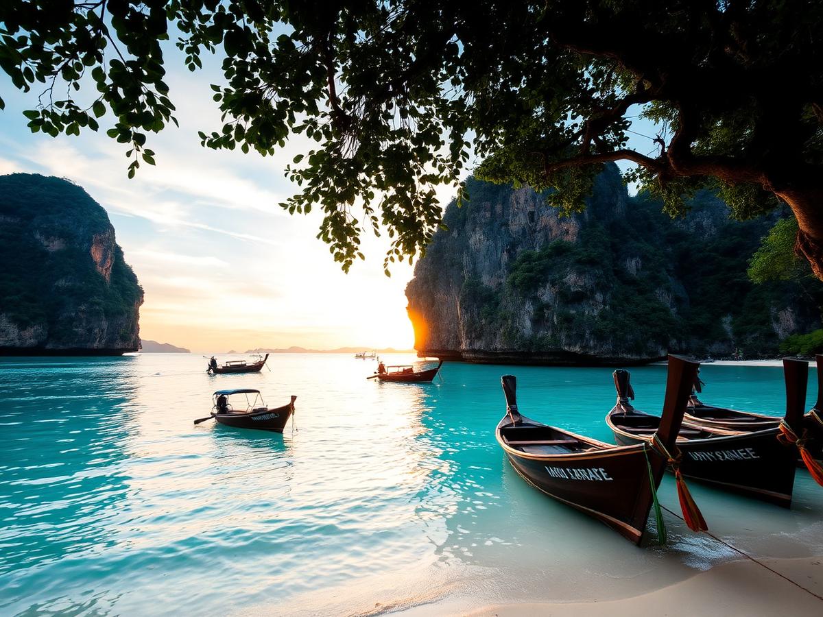 Tropical islands of Thailand